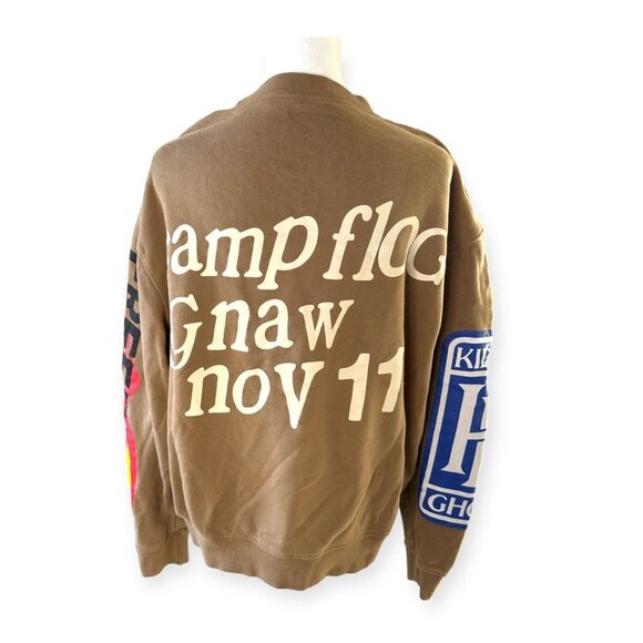 Camp Flog Gnaw Sweatshirt Adult L Lucky Me I See Ghosts Kid Cudi Nov 11 Kanye - Picture 6 of 6